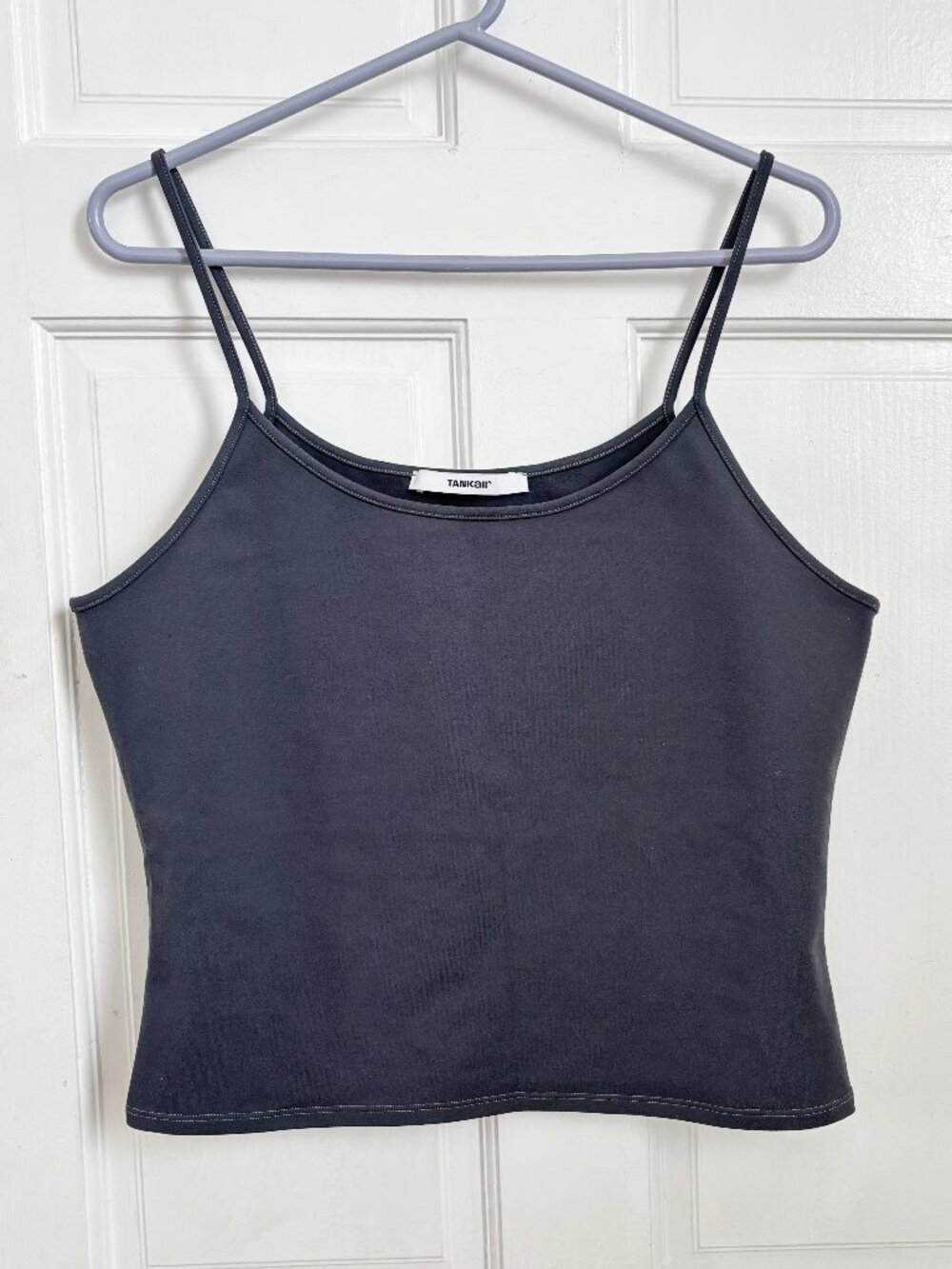 Tank Air Studio Tank Top Grey Dark Gray Slate Classic Compression Stretch XXL